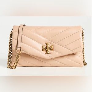 Tory Burch Kira Chevron Chain Wallet